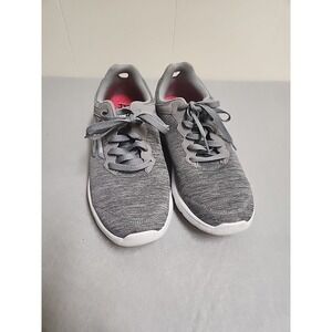 Skechers Womens Size 8 Go Run Goga Mat Grey Sneakers